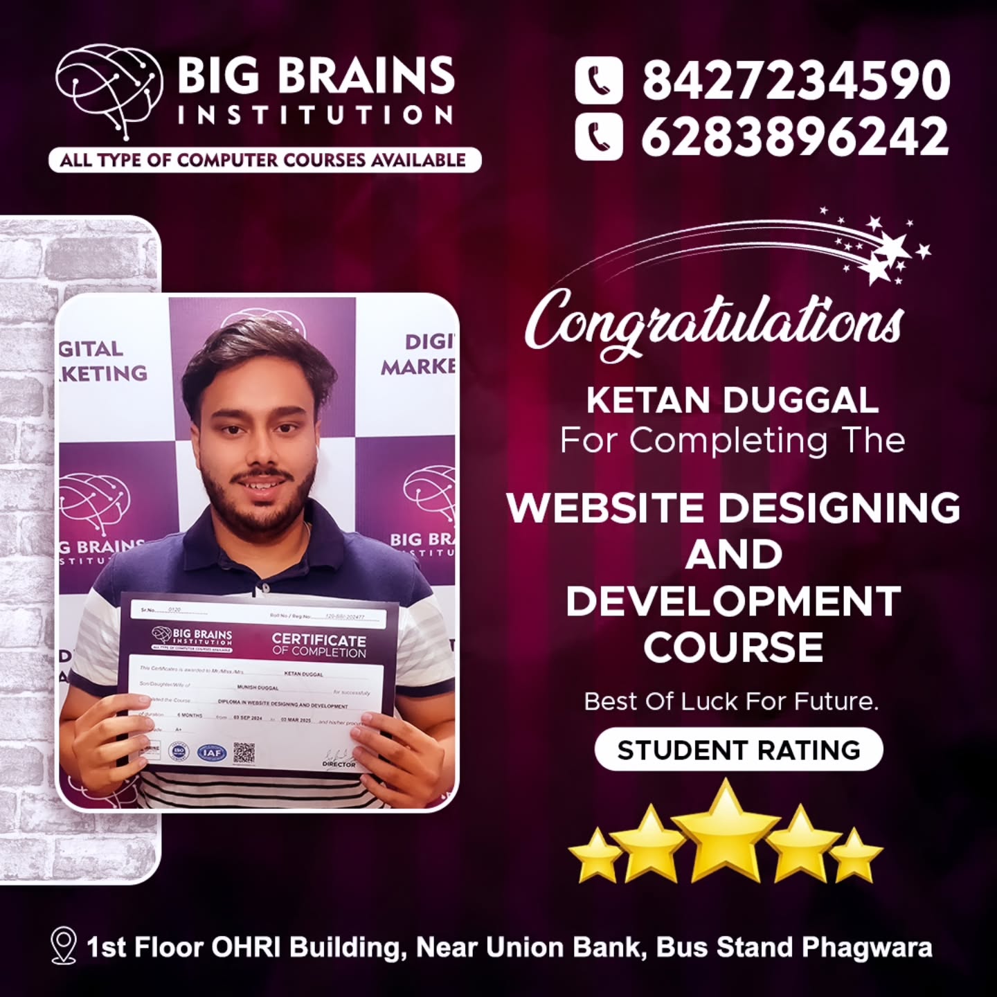 Ketan website designing and development