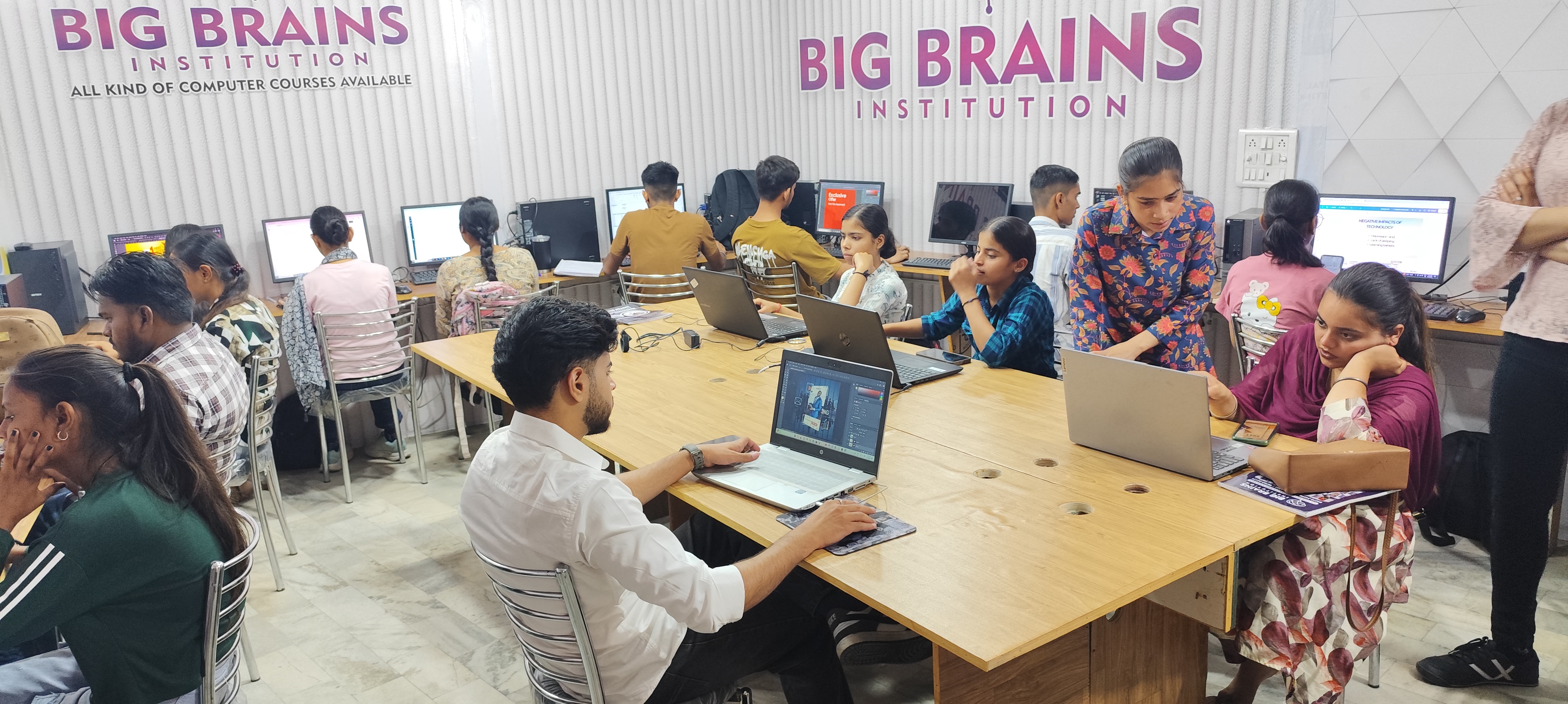 Big Brains Computer Institute Phagwara Classroom