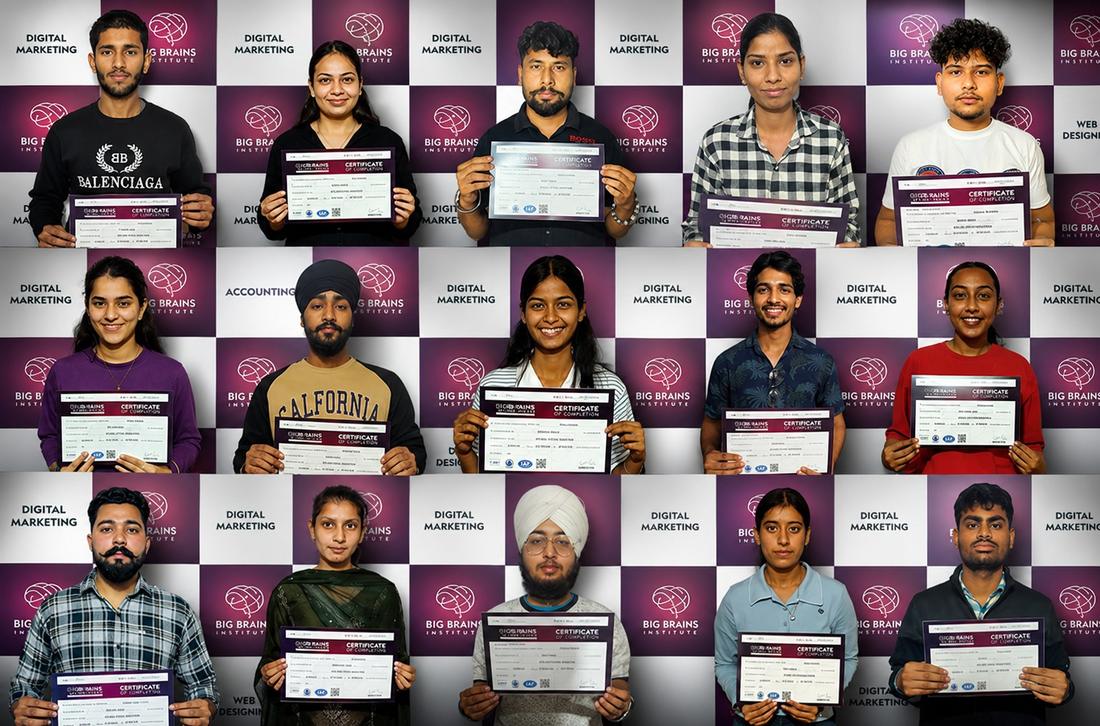 AI and Digital Marketing Course at Big Brains Computer Institute Phagwara
